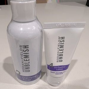 Rodan and Fields Unblemished Toner & SPF